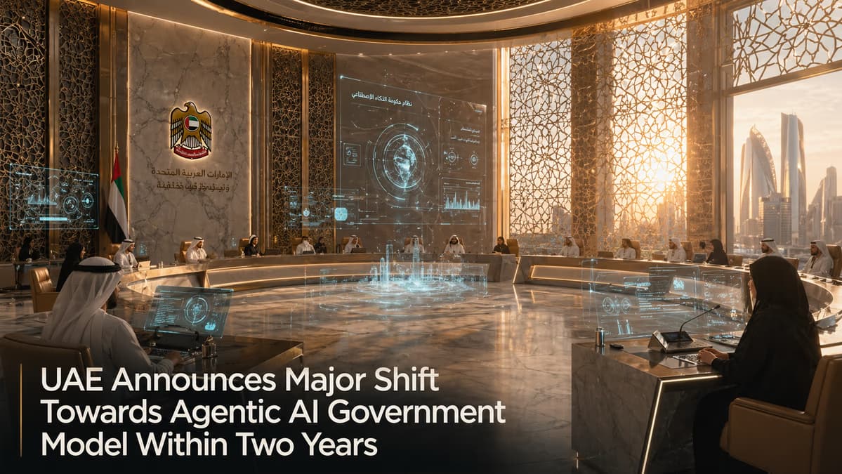UAE Targets 50% Autonomous Government via Agentic AI by 2028