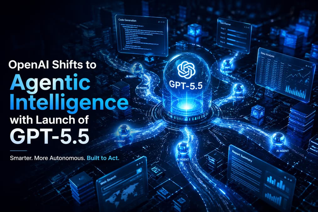 OpenAI Shifts to Agentic Intelligence with Launch of GPT-5.5