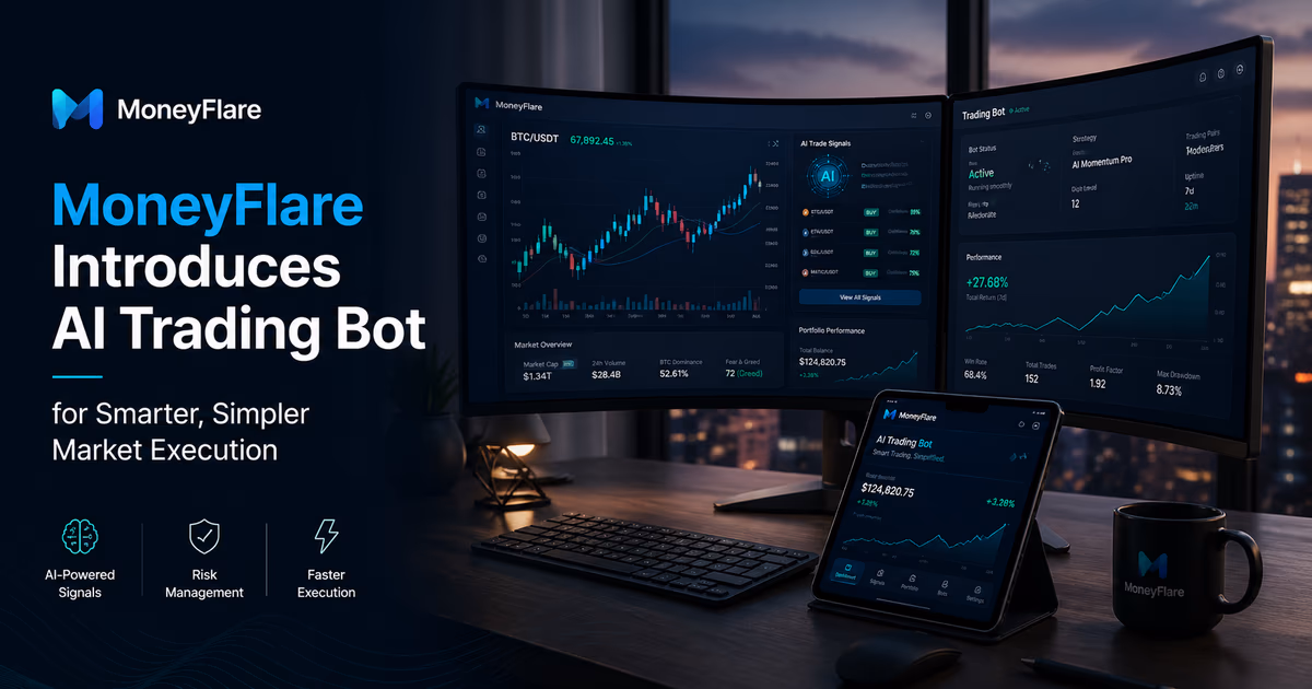 MoneyFlare Introduces AI Trading Bot for Smarter, Simpler Market Execution