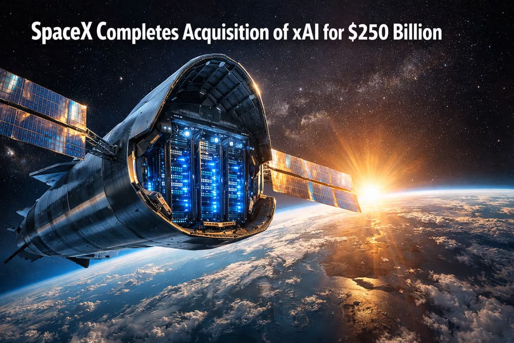 SpaceX Completes $250 Billion Acquisition of xAI to Forge Orbit-Ready Intelligence Powerhouse