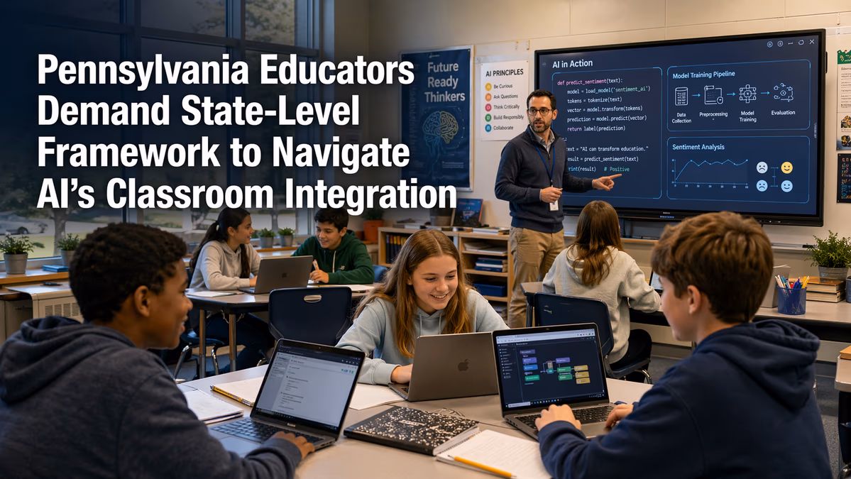 Pennsylvania Educators Demand State-Level Framework to Navigate AI’s Classroom Integration