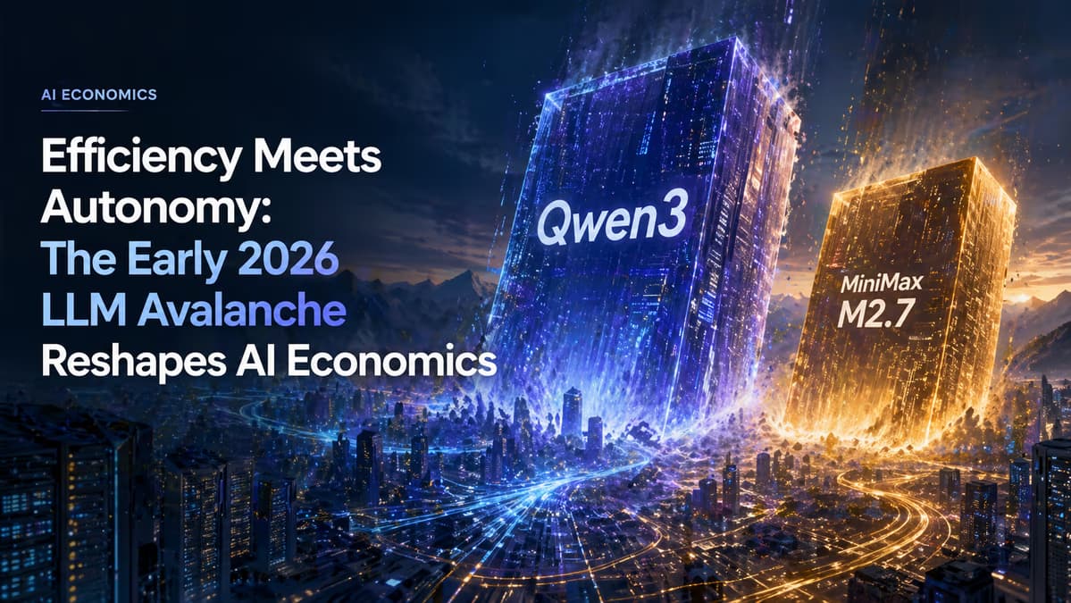 Efficiency Meets Autonomy: The Early 2026 LLM Avalanche Reshapes AI Economics