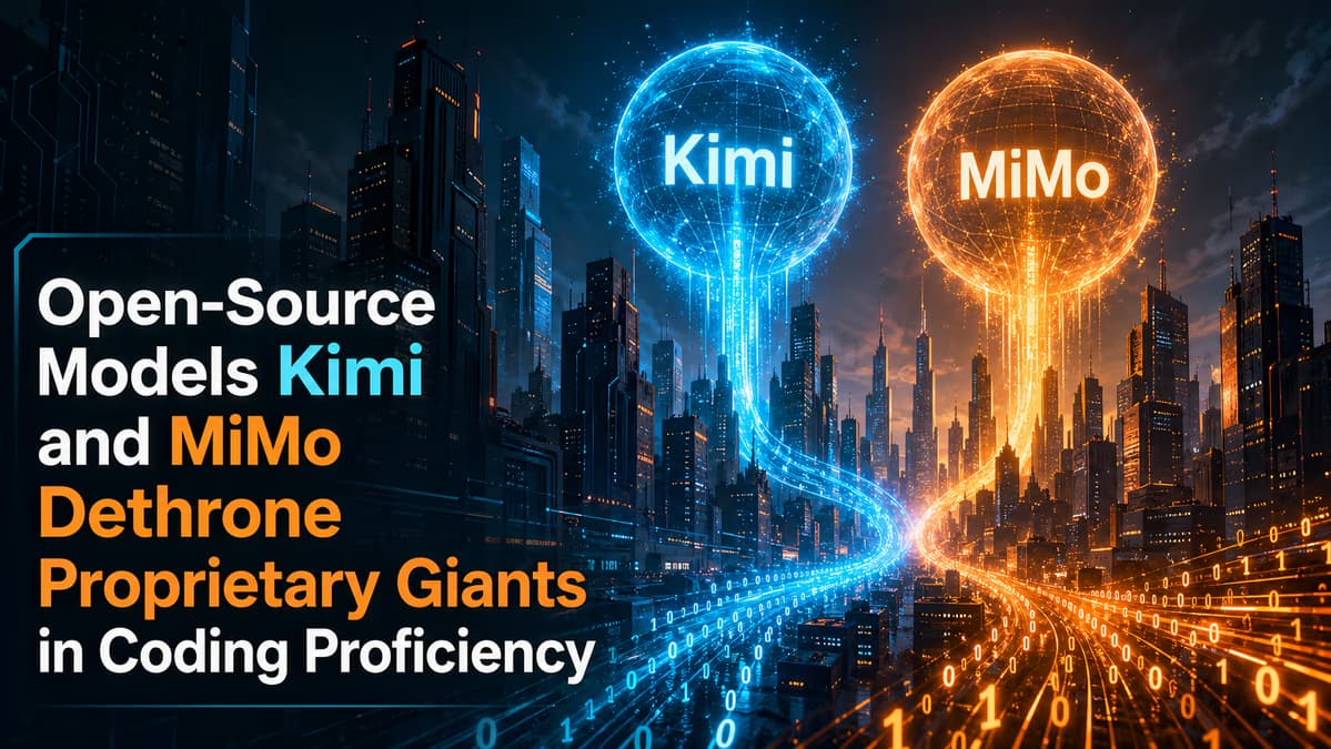 Open-Source Models Kimi and MiMo Dethrone Proprietary Giants in Coding Proficiency