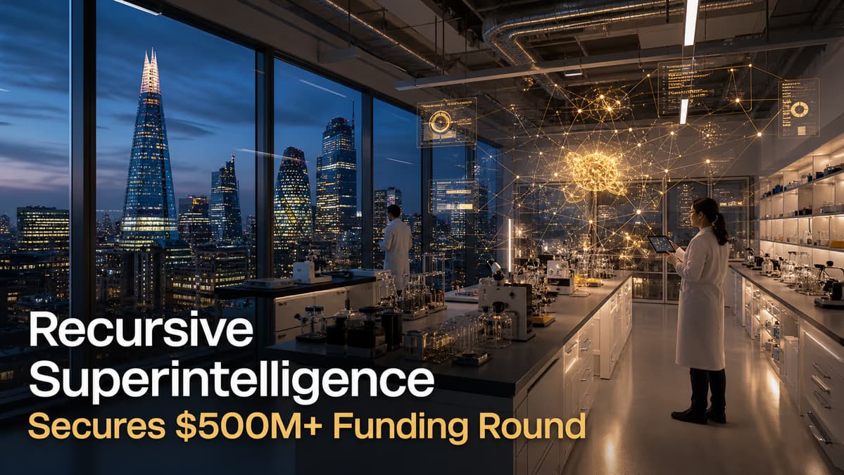 Recursive Superintelligence Secures $500M+ Funding to Automate the Frontier AI Pipeline
