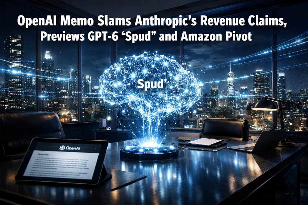 OpenAI Memo Slams Anthropic’s Revenue Claims, Previews GPT-6 'Spud' and Amazon Pivot